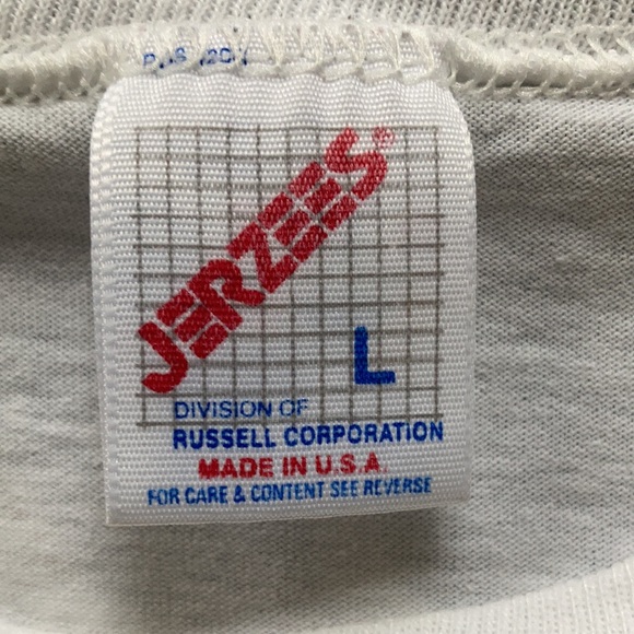 Vintage Class of 96 90โs Unisex Graphic Tee White Blue Large - Picture 7 of 8